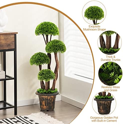 Realistic Artificial Cypress Topiary Tree