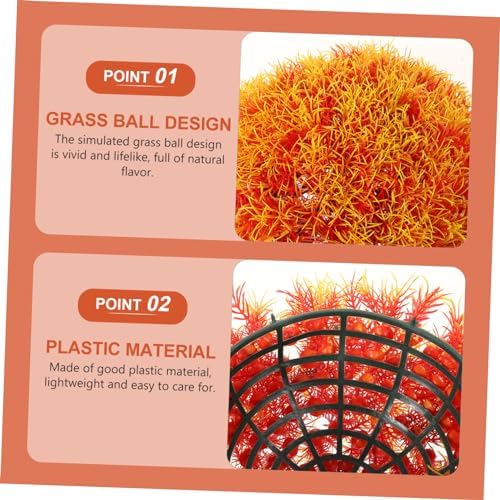 Vivid artificial topiary ball for home decor