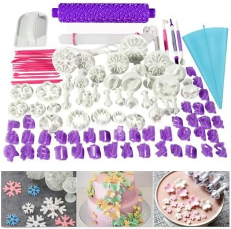 Fondant Cake Cutter Set with Designs