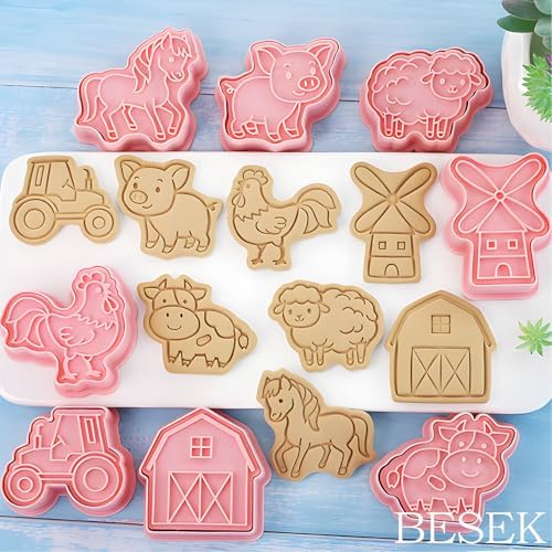 Premium Animal Animal Cookie Cutters for Baking Fondantazia