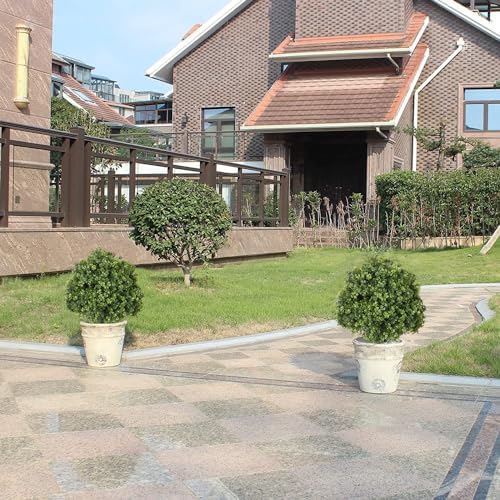 THE BLOOM TIMES 2ft Boxwood Topiary Ball Set