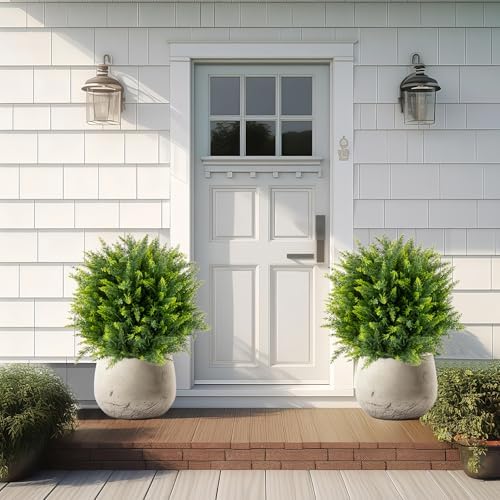 Set of 2 Realistic-Artificial Topiary Balls