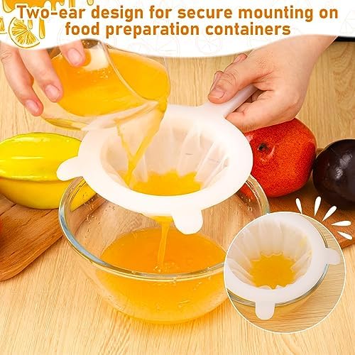 2-Piece Ultra-Fine Mesh Juice Strainer