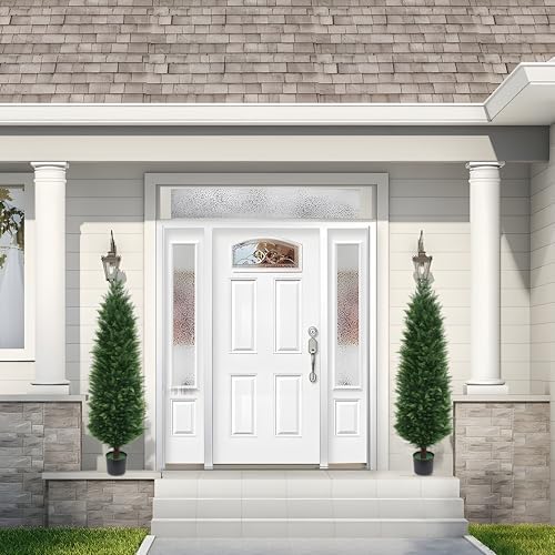 Versatile Beauty Yangrass Artificial Topiary Cedar Trees 2-Pack
