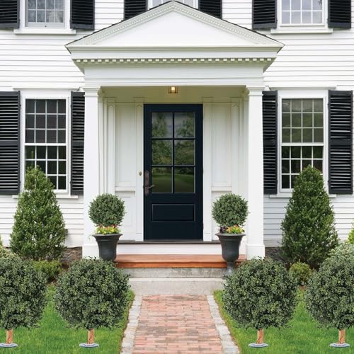 Realistic Boxwood Shrubs 27 - 2 Pack