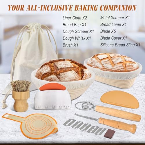 Iemegumi Banneton Bread Proofing Basket