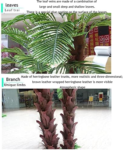 EININI Simulated Coconut Tree 5m Artificial Landscape Decor