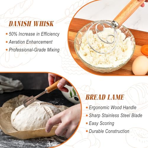 Iemegumi Banneton Bread Proofing Basket