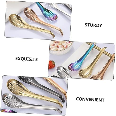Stainless Steel 6-Piece Caviar Colander Set