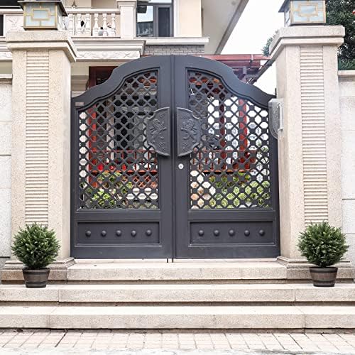 Natural-Looking 21 Artificial Cedar Shrubs Set of 2