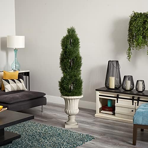 Double Spiral Pond Cypress Topiary