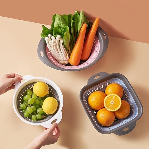 Collapsible Kitchen Colander PP