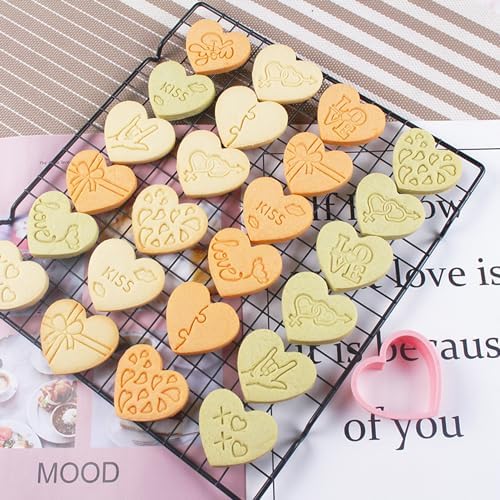Say I Love You with Heart Cutters