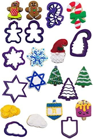 Sugar Plum Sweets Holiday 28pc Cookie Cutter Set