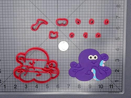 Octopus 266-G034 Cookie Cutter Set