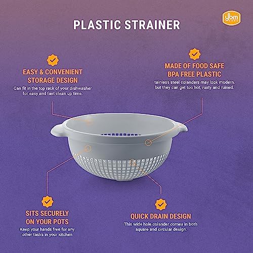 Perfect for Straining and Draining with a Handle BPA-Free