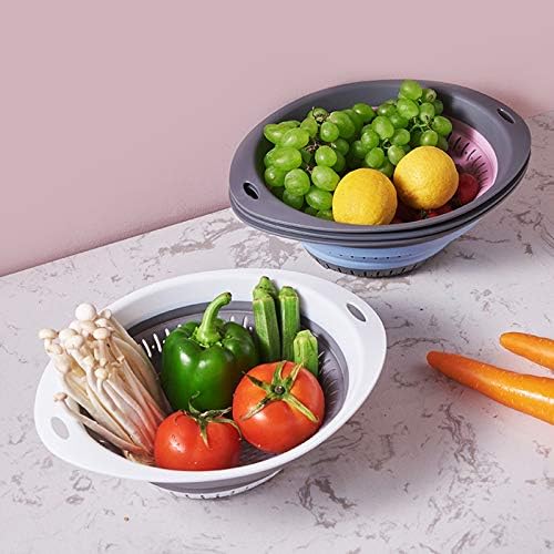 Compact Silicone Kitchen Strainer Set