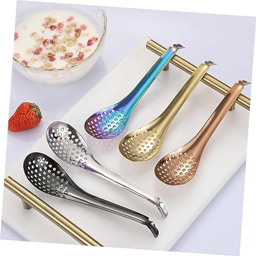 Stainless Steel 6-Piece Caviar Colander Set