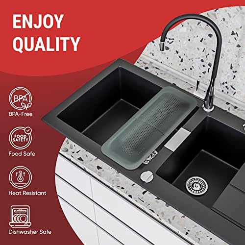 Collapsible Colander for Over the Sink