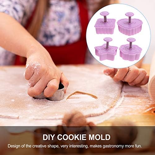 Hemoton 8-Piece Press Biscuit Mold