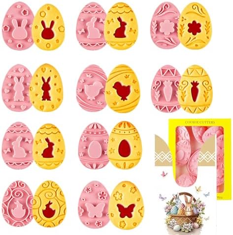 Easter Cookie Cutters 9pc Set