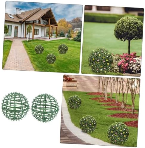 2-Piece Plastic Plant Racks for Artificial Topiaries