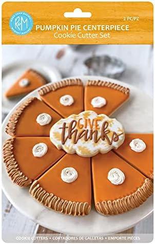 RM Festive Fall Pumpkin Pie Centerpiece Set