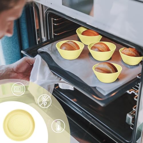 Premium Silicone Sourdough Baskets Set