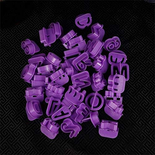 40-PC ABC Numerical Mold Set