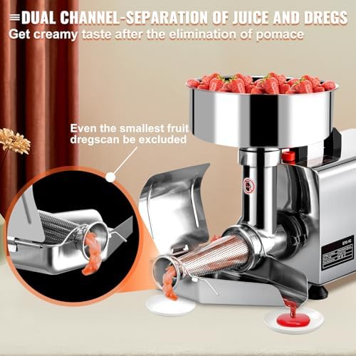 High-Quality 110V Electric Tomato Strainer