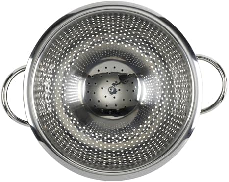 GoodCook Gourmet Colander 5qt Durable stainless steel colander with handles