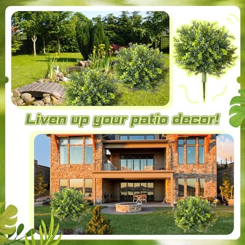 Transform Your Space with 2 Pack Faux Boxwood CroBlissful