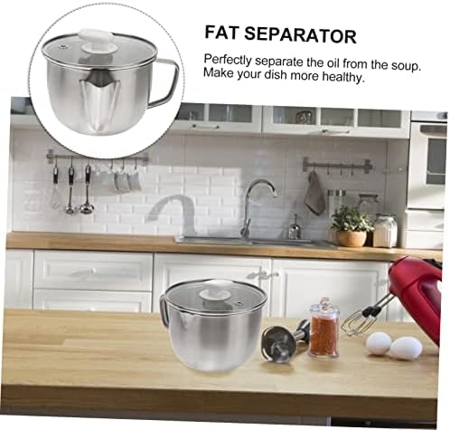 KICHOUSE Stainless Steel Grease Bowl