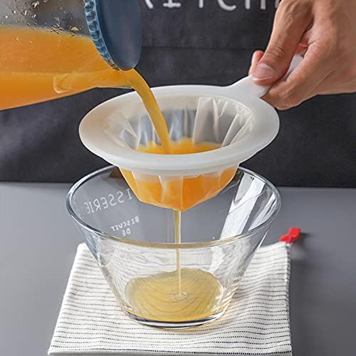 Xeahung Fine Mesh Strainer with Handle for Kitchen Tea and Coffee