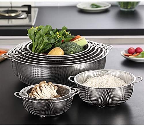 Durable Stainless Steel Colander 165-405cm Multi-Functional Kitchen Tool