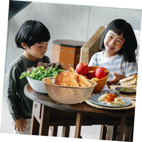 Stainless Steel Fine Mesh Colander Strainer for Kitchen