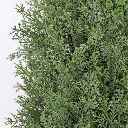 Artificial Cedar Topiary Set of 2