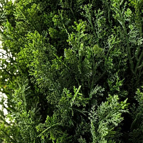 Set of 2 Pre-Potted 3-Foot Cedar Faux Trees