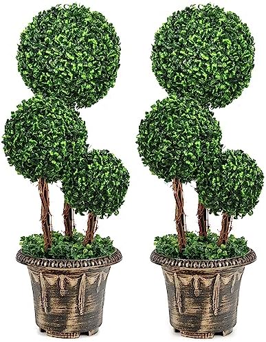 Realistic Boxwood Topiary Tree