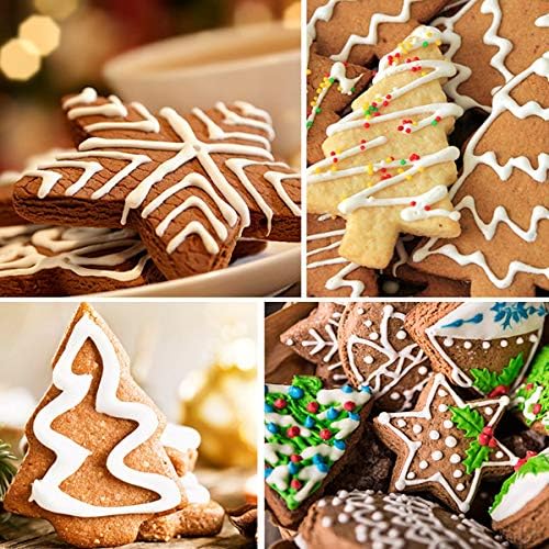 festive Christmas Cookie Cutter Set 4-Pack