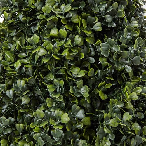 Pure Garden Realistic Faux Boxwood Topiary