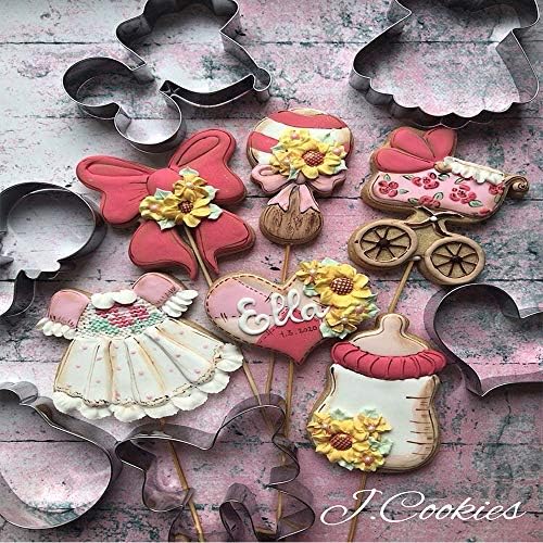 LILIAO Baby Shower Cookie Cutter Set