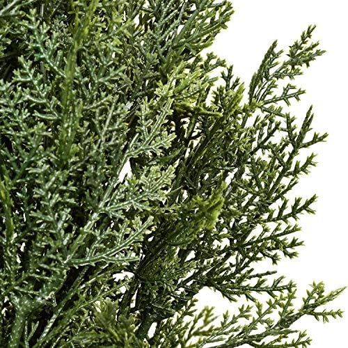 Forty-Foot Spiral Cedar Topiaries for Home Office