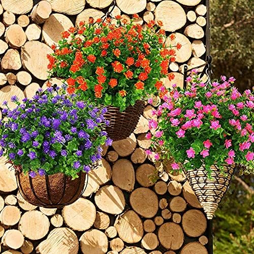 Vibrant Boxwood Fake Flowers
