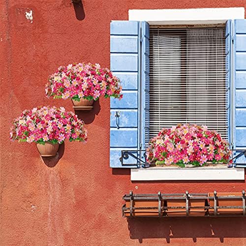 12_bundle_artificial_flowers_outdoor_indoor_garden