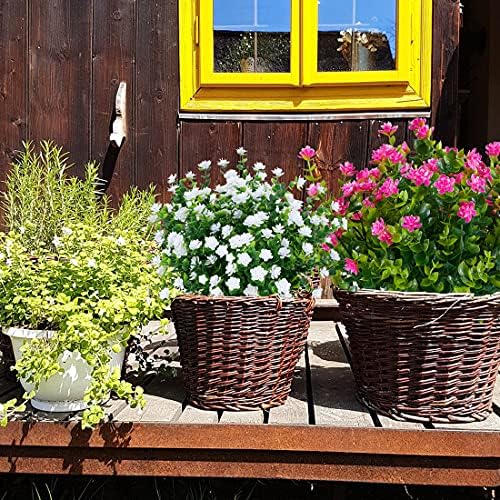 Stunning 12-Piece Faux Flowers for Home-Garden Office Wedding