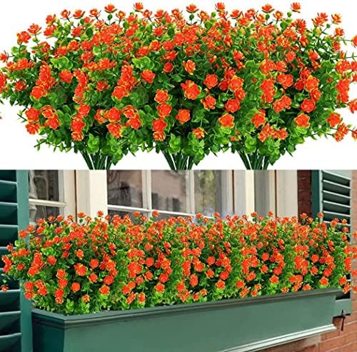 Vibrant Boxwood Fake Flowers