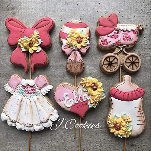 LILIAO Baby Shower Cookie Cutter Set