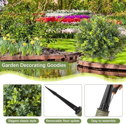 Transform Your Space with 2 Pack Faux Boxwood CroBlissful