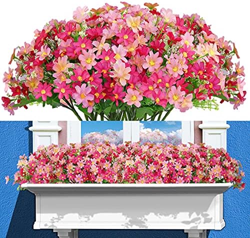 12_bundle_artificial_flowers_outdoor_indoor_garden